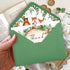 Yuzioey 4x6 (50PCS) Woodland Thank You Cards, Forest Animals Thank You Notes with Matching Envelopes & Stickers