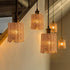 Glooglitter 2 E14 E26 E27 5.9 4.8 Pcs Rattan Lamp Shade Small Scalloped Lampshade with Adapter Ring Drum Lamp Shade x
