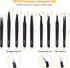 9PCS Precision Tweezers Set, Upgraded Anti-Static Stainless Steel of Tweezers, for Electronics, Soldering, Laboratory Work, Jewelry-Making, Model, Craft