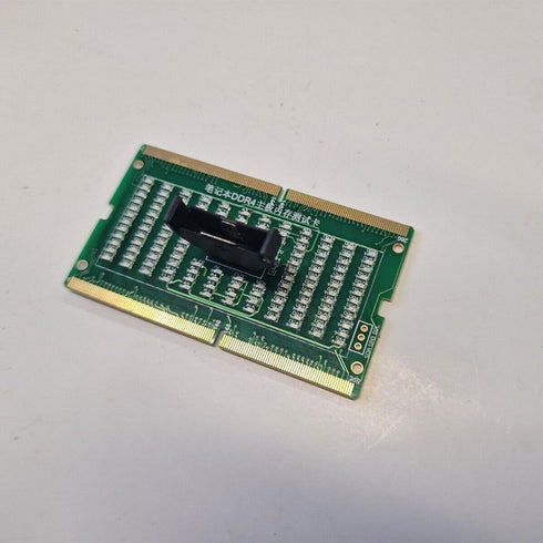 DAGIJIRD DDR4 SO-DIMM Memory Test Card for Desktop Computer, Analyzer Diagnostic Tester Memory Test Tool with LED