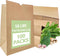 MAXTBEE 100 Pack Paper Kraft Paper Bags,58 Lbs Heavy Duty Large Grocery Brown
