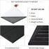 BXI Felt Bulletin Board - 12 x 12 x 3/8 Inches, 6 Pack Self-Adhesive Thick Pin Board for Home Office Decor
