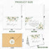 50 46 Funeral Thank You Cards with Envelopes in Floral Thank You Cards Bereavement Cards Bulk Sympathy Cards