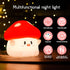 50Hrs 2 Mushroom Night Light Color Changing, Mushroom Lamp, Tap Control Brightness & Timer, Rechargeable Squishy Night