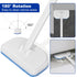Shower,4-in-1 4 MOSEN Scrub Brush for Cleaning Brushes with Different Function Cleaning Heads Brush for Shower Cleaning