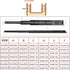 V3VOGUE Ball Bearing Slides Heavy Duty - Linear Slide Bearing,Balanced Stability,Multi Point Fixing Hole,Heavy Duty