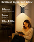 Set 2 3 6000mAh Motion Sensor Wireless Wall Sconce of - Battery Operated Wall Light with Timer&Remote Control, Color