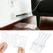 Couch Wall Stopper -2 Pcs Adjustable Clear Wall Spacer, Anti-Slip Furniture Protectors