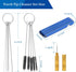 4 PCS Torch Tip Cleaner Set, Welding Torch Tip Cleaner with Drill Bit Torch Tip Cleaner Set for Carbon Carburetor Jet Cleaner with 10 Cleaning Needles, 5 Cleaning Brushes and 1 Scraping Needle by Windspeed