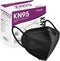KN95 Disposable Face Mask 25 Pack - 5-Ply Breathable Safety Masks for Men and Women, Black