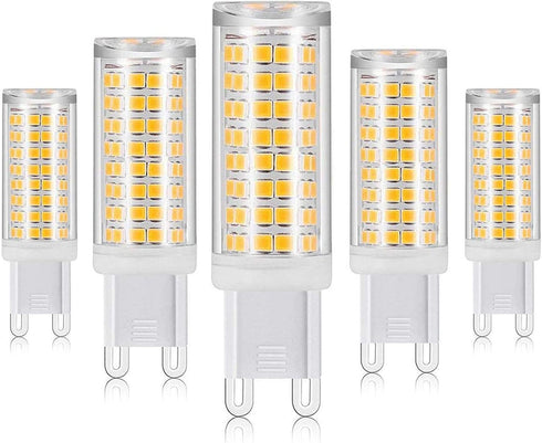 XRZT G9 Led Bulbs 7W Chandelier Light Bulbs 60W 75W Halogen Equivalent Warm