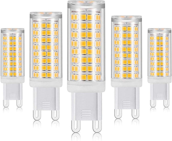 XRZT G9 Led Bulbs 7W Chandelier Light Bulbs 60W 75W Halogen Equivalent Warm