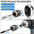 2pcs Tap Socket Set,Extraction Tool With Adjustable Jaws,Suitable for Taps,Reamers,Screw Extractors