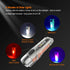 S12Plus Keychain Flashlight, 610 High Lumen Mini LED Flashlight, USB C Rechargeable Small EDC for Camping, Backpacking