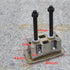 LICHIFIT Rectangle Dual Flush Toilet Water Tank Switch Button, Replacement Repair Accessories