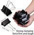Small Binder Clips 1 Inch (36 Pack), Mini Paper Clips Clamps for Office and Home Supplies, Black by Aellabus