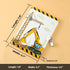 WERNNSAI Luminous Truck Journal, A5 Boys Notebook with Lock, School Travel Diary, Writing Notepad with Keys