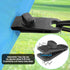 24 Pcs Tarp Clips and Ball Bungee Cords, Heavy Duty Lock Grip Fasteners with 6 Inch Bungee Ball Cords for Outdoor