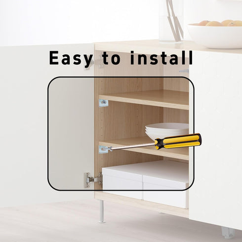 Runseaway 20Pcs Table Top Fasteners, Heavy Duty Steel Z Clips & Adjustable Corner Brackets with Screws, Tabletop
