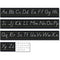 North Star Teacher Resources Black Modern Manuscript Alphabet Line, NST9032