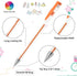 Smart Color Art 320 Pack Set, 160 160 Gel Pens Colors Gel Pen with Refills for Adult Coloring Books Drawing Painting
