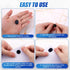 Gosknor 10 Pairs Race Bib Magnets, Magnetic Running Race Buckle Clips Runners Bib Holders Magnets Fasteners Number Pins