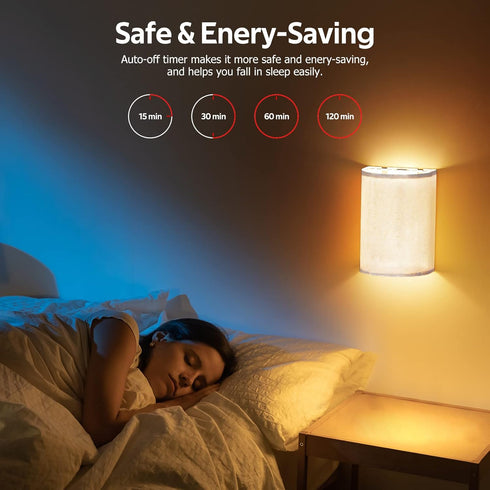 Set 3 Dimmable Wall Sconces of Two, Battery Operated Wall Sconces Colors Changeable Wall Lights Fixtures with Remote