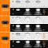 8.7 Inch 3000K 4000K 5000K Closet 2 Pack BLNAN Motion Sensor Ceiling Light Wired, Selectable Motion Activated LED Flush