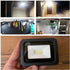 MIWATT 20W IP68 (3x4 MIWAT LED Flood Light with Plug, Waterproof Outdoor Security Light for Workbench Doorway Wall