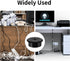 Desk Grommet 2 Inch 2PCS Flexible Desk Hole Cover for Cables, Desktop Equipment Wiring Management Cord Hole Cover for
