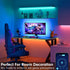100ft (2 50ft) Keepsmile Led Strip Lights Rolls of Bluetooth Smart App Control Music Sync Color Changing RGB Led Light