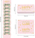 Pink Birthday Money Envelope for Cash Gift Holder with Greeting Card for Girl Women Surprise Gift Idea with Clear