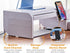 Bostitch Konnect Adjustable Monitor Riser with Drawer, Cell Phone Stand & Pencil Holder, Laptop Stand for Desk