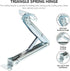 Adjustable Sofa Bed Headrest Lift Hinge Support Bracket, Heavy Duty Iron Folding Table Lifter for Furniture, Massage