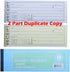 PitLite 50 Sets 2-Part, (1) per Book Rent, Receipt Book New Sales Order Money Receipt Record Book Carbonless