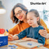 Shuttle Art 144 Pack Premium Erasers Bulk, White Classroom Set for Kids, Teachers, School and Office Supplies