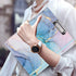 Lateefah 3 Ring Binder, 1 Inch Organizer for Letter Size (8.5'' x 11''), 5-Tab Dividers and Pockets, Cute Portfolio
