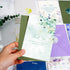Hunanyume 24 Pack 4x6 Inch Unique Funeral Thank You Cards with Envelopes & Stickers - Watercolor Floral Butterflies