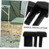 2Pcs Hemobllo Folding Table Leg Pads Table Bumpers for Enhanced Stability Easy Installation for Rvs and Home Use