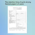 JADENS US Letter Size Quick-Dry Thermal Printer Paper, 8.5''x11'', 4 Rolls, Multipurpose Thermal Paper