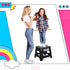 Stool,11 Inch Black,1 Pack Delxo Folding Step Non-Slip Foldable Step Stools for Kids and Adults,Portable Foldable Step