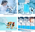 Tatuo 24 Pcs Sample Bottle Wide Mouth Reagent Bottle 8.4oz with Lids, Translucent Plastic Bottles for Laboratories