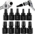 10 Pcs Screw Extractor Set, Hex Head Easy Out Bolt Extractor for Removing Broken Studs and Bolts