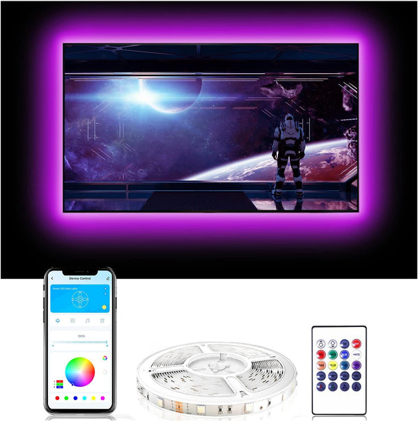TV Led Backlight 85Inch, 20ft Led Lights for TV 85-100 Inch, Led
