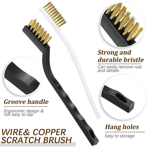 16 Pieces 3D Printer Nozzle Wrench Cleaning Kit, Includes 10 Nozzle Cleaning Pins, Tweezers, and Wrenches