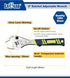LABEAR 8 Inch Long x 1 Inch Adjustable Ratchet Wrench