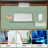 Set, MOSISO Keyboard Mouse Pad Large Gaming Mouse Pad&Rectangular Keyboard Wrist Rest&Mousepad with Wrist Rest&Coaster