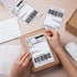 9527 Product 4 6 Pack 100 Label,100 Stack,1 x Thermal Labels - of Fanfold Labels for Direct Thermal Printer, White