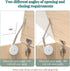 1 Pack with Hinges, Soft Close for Toy Boxes,Heavy Duty Lid Support Chest Hinges for Wooden Toy Box, Cedar, Storage