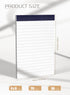 Note Pads 4x6 In Lined Writing Notepad, College Ruled To Do List, Grocery List, 30 Sh/Pad, 20 Pads/Pk for Office